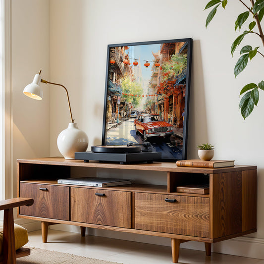 California Artwork in a Lifestyle Setting