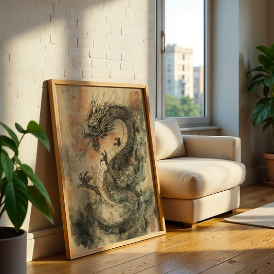 Indian Artwork in a Lifestyle Setting