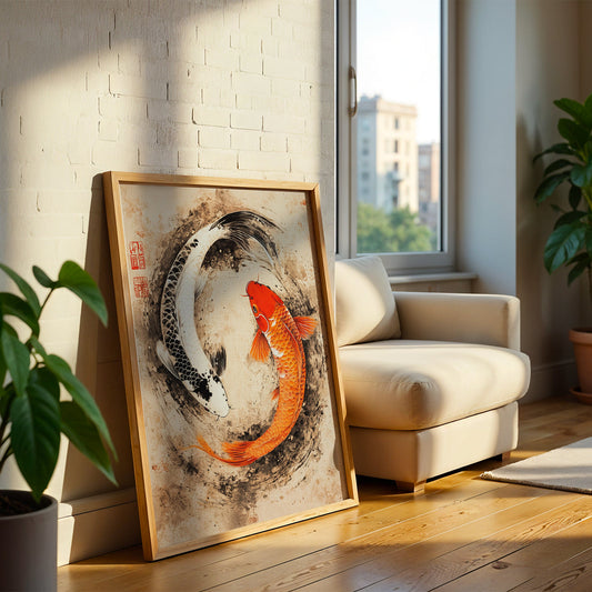 Indian Artwork in a Lifestyle Setting