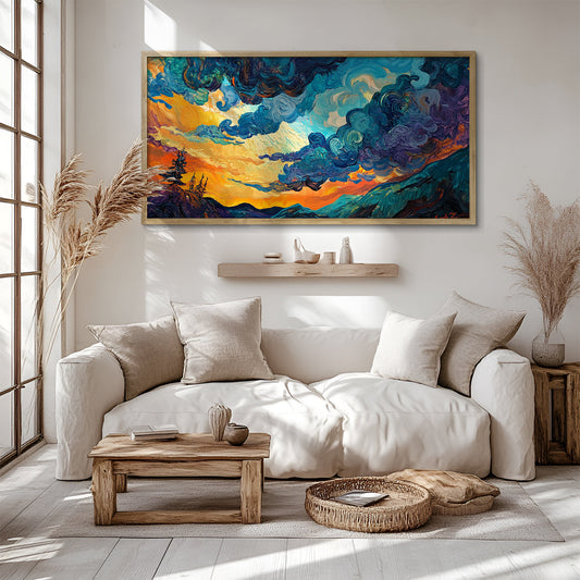 Modern Art in a Lifestyle Setting