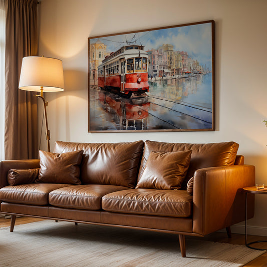 California Artwork in a Lifestyle Setting