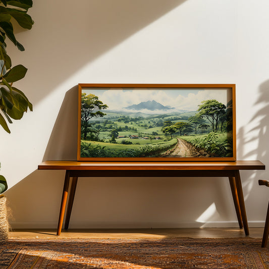 Indian Artwork in a Lifestyle Setting