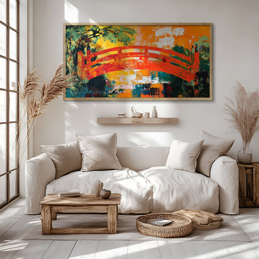 Modern Art in a Lifestyle Setting