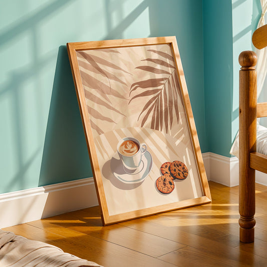 Praha Bohemian Artwork in a Lifestyle Setting