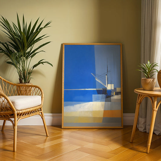 Canvas Art in a Lifestyle Setting