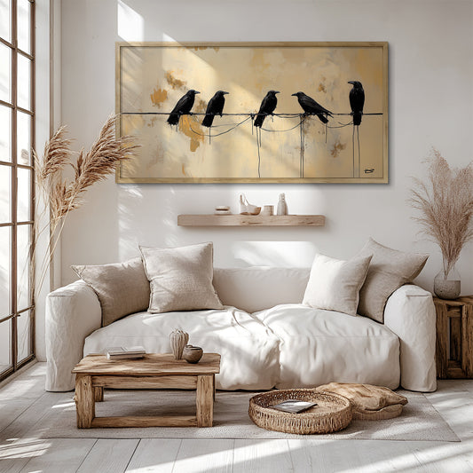 Modern Art in a Lifestyle Setting