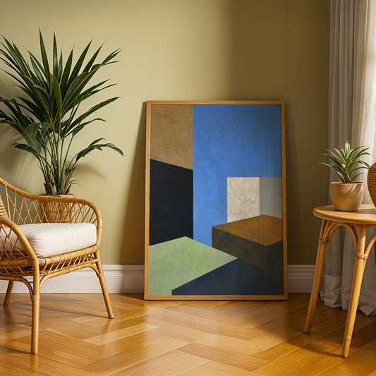 Canvas Art in a Lifestyle Setting