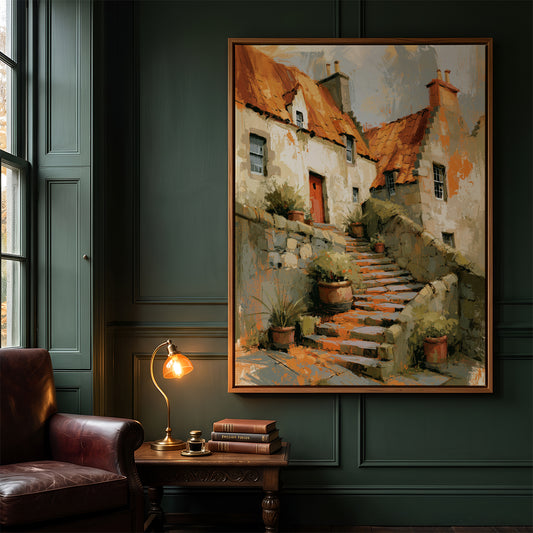 Canvas Art in a Lifestyle Setting