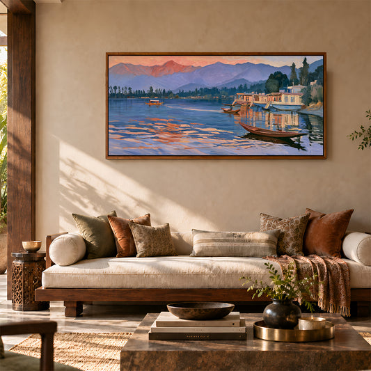 Indian Artwork in a Lifestyle Setting