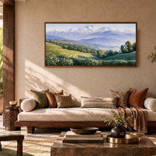 Indian Artwork in a Lifestyle Setting