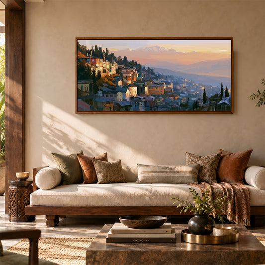 Indian Artwork in a Lifestyle Setting