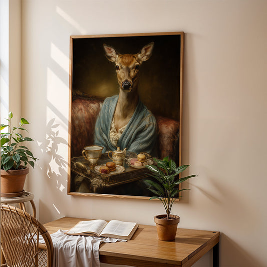 Canvas Art in a Lifestyle Setting