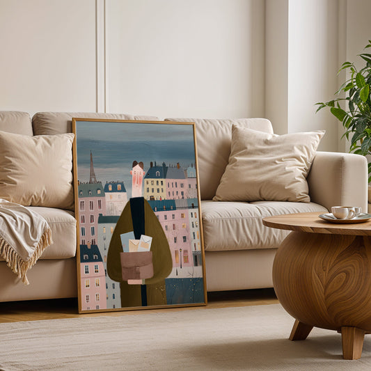 Canvas Art in a Lifestyle Setting