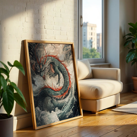 Indian Artwork in a Lifestyle Setting