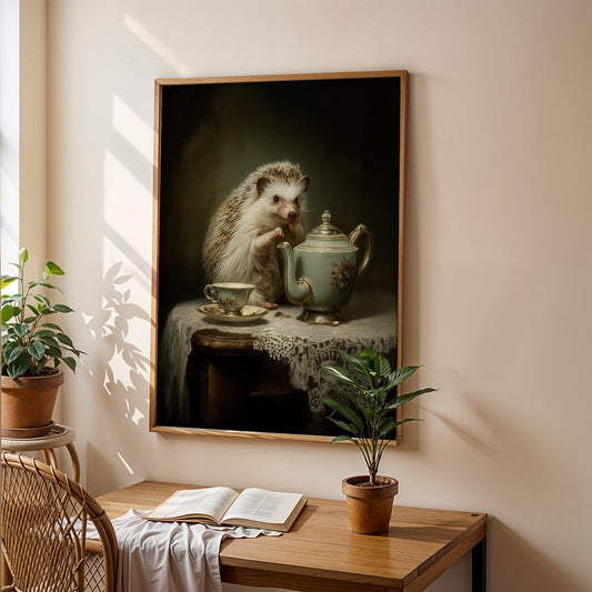 Canvas Art in a Lifestyle Setting