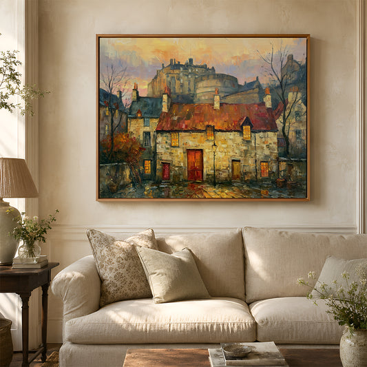 Canvas Art in a Lifestyle Setting