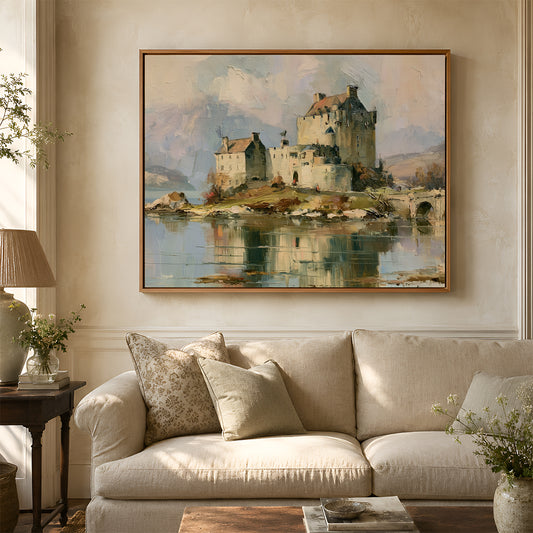 Canvas Art in a Lifestyle Setting