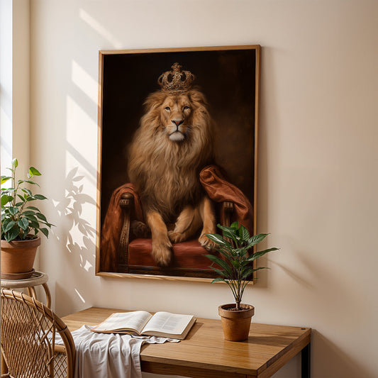 Canvas Art in a Lifestyle Setting