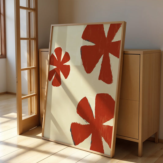 Abstract Painting for Home Ethereal Blooms by NYC Abstract