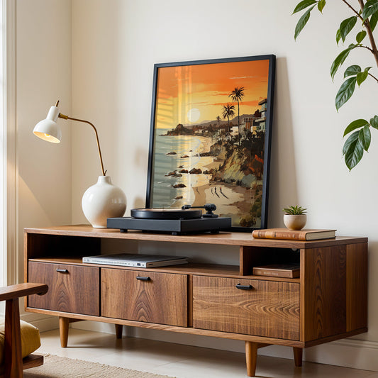 California Artwork in a Lifestyle Setting