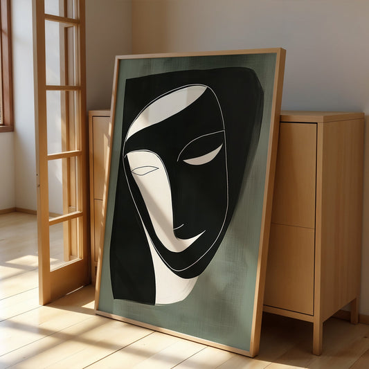 Abstract Painting for Home Face Off by NYC Abstract