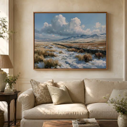 Canvas Art in a Lifestyle Setting
