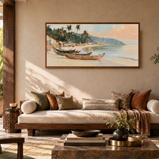 Indian Artwork in a Lifestyle Setting