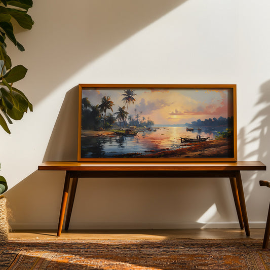 Indian Artwork in a Lifestyle Setting