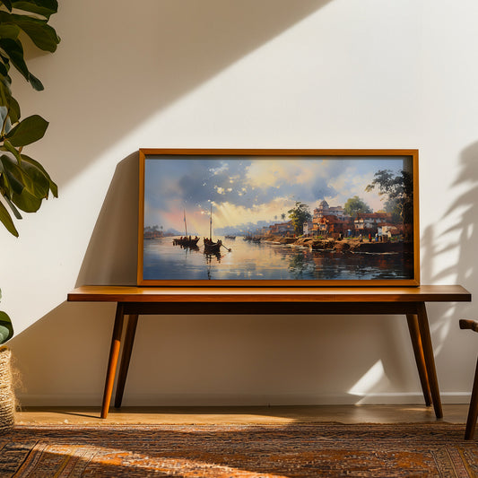 Indian Artwork in a Lifestyle Setting