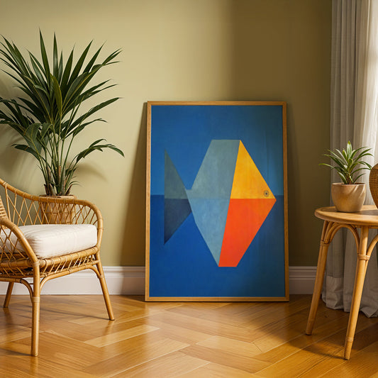 Canvas Art in a Lifestyle Setting