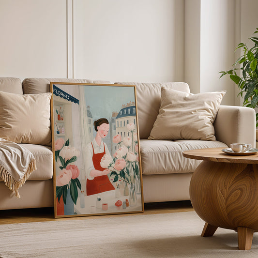Canvas Art in a Lifestyle Setting