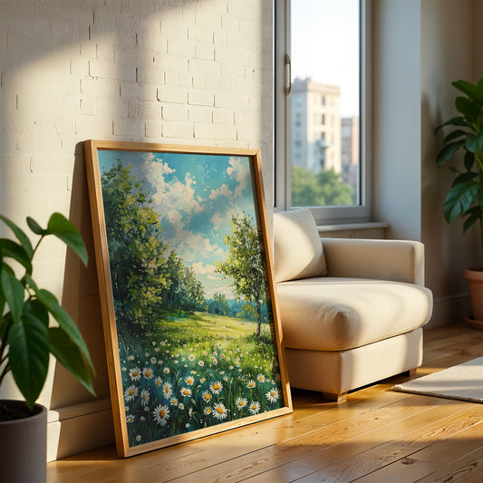 Indian Artwork in a Lifestyle Setting