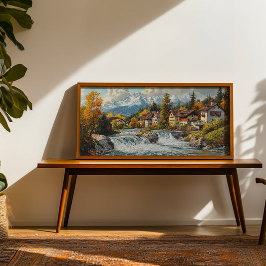 Indian Artwork in a Lifestyle Setting