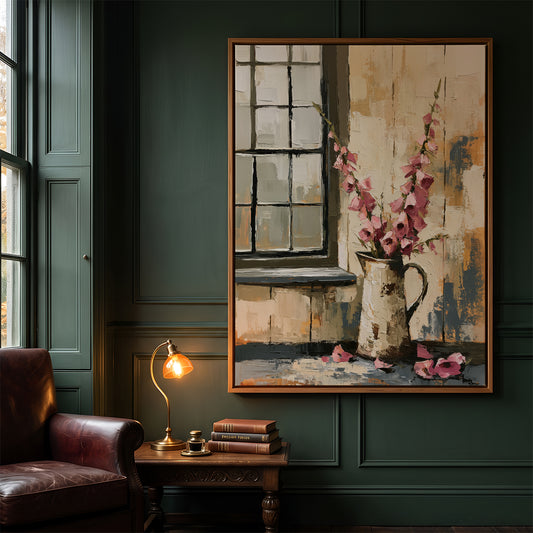 Canvas Art in a Lifestyle Setting