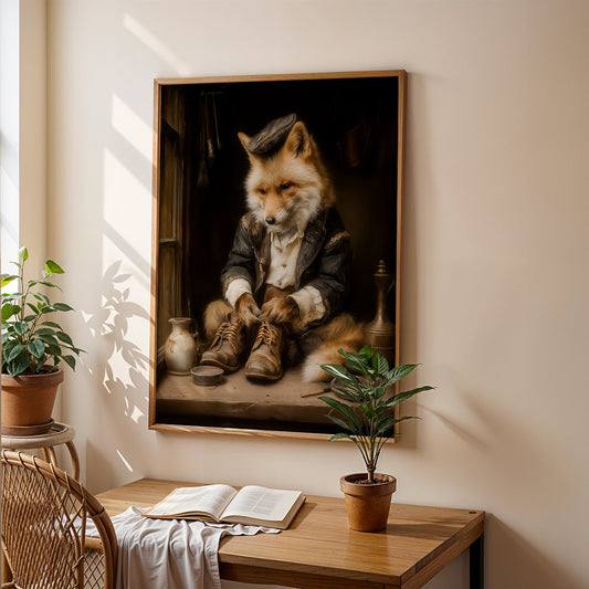 Canvas Art in a Lifestyle Setting