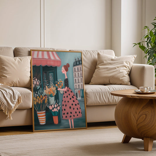 Canvas Art in a Lifestyle Setting