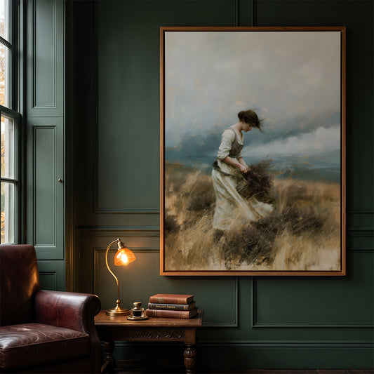 Canvas Art in a Lifestyle Setting