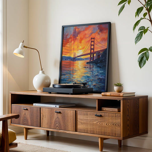 California Artwork in a Lifestyle Setting