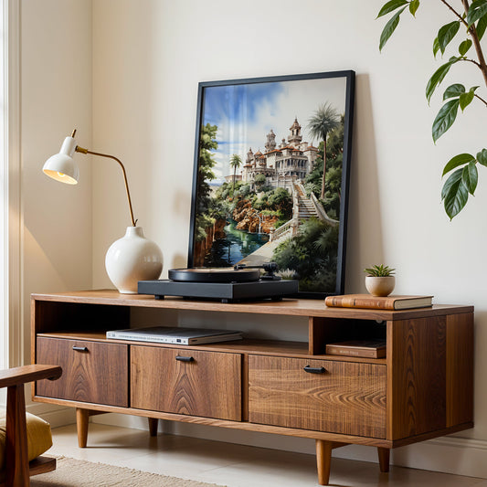 California Artwork in a Lifestyle Setting