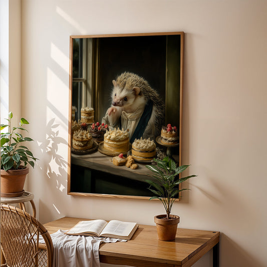 Canvas Art in a Lifestyle Setting