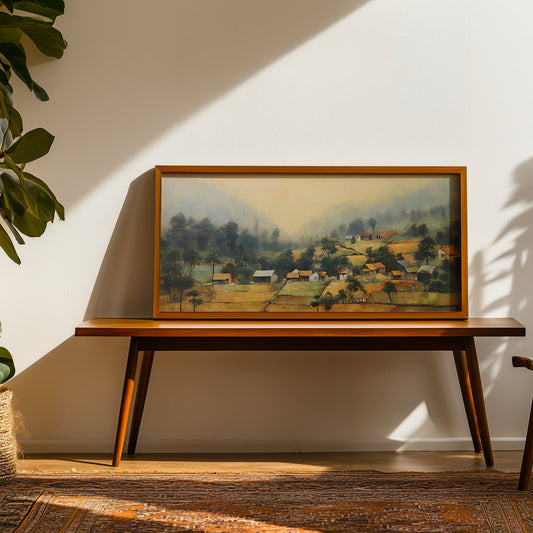 Indian Artwork in a Lifestyle Setting