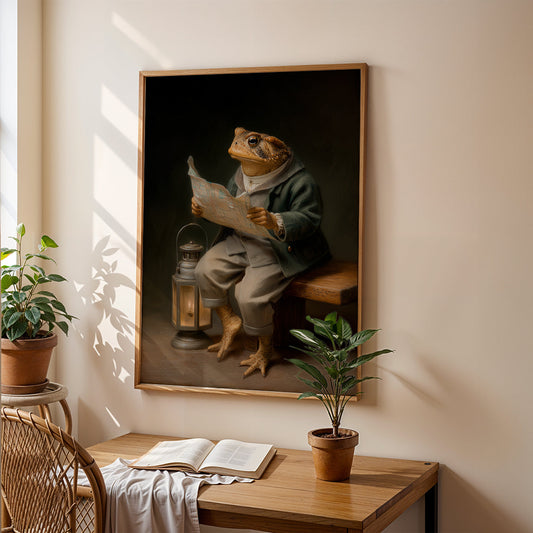 Canvas Art in a Lifestyle Setting