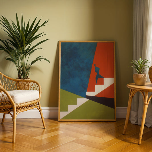 Canvas Art in a Lifestyle Setting