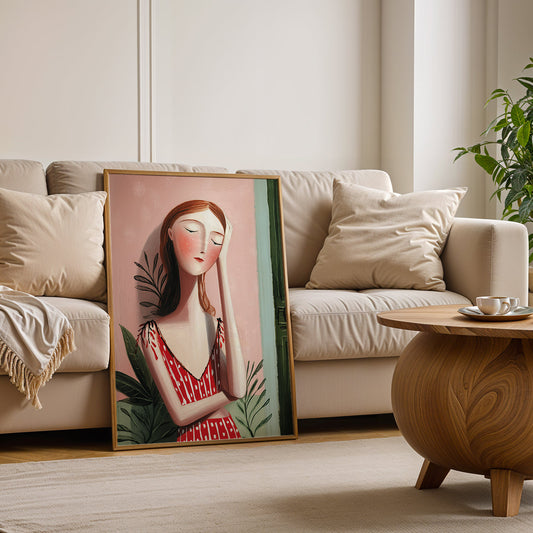 Canvas Art in a Lifestyle Setting