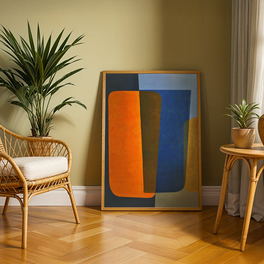 Canvas Art in a Lifestyle Setting