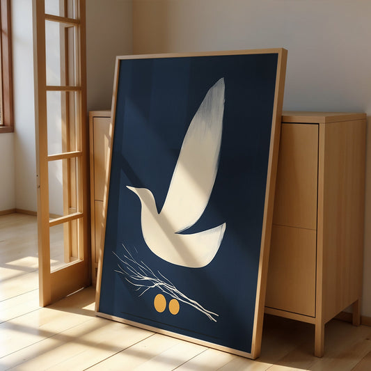 Abstract Painting for Home Inverted Peace by NYC Abstract