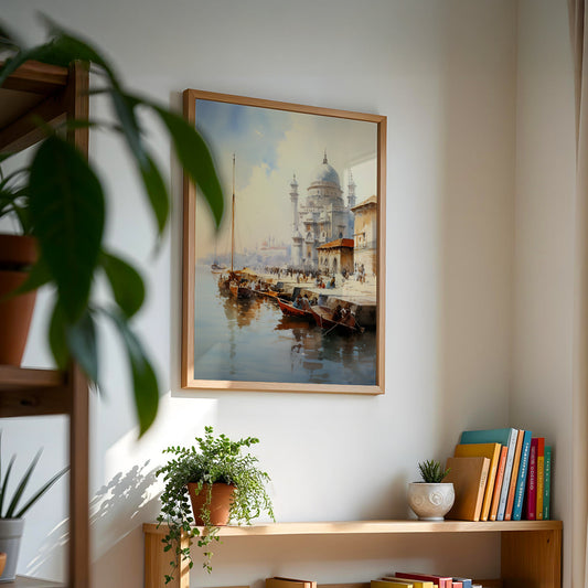 Turkish Artwork in a Lifestyle Setting