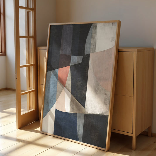 Abstract Painting for Home Jagged Spectra by NYC Abstract