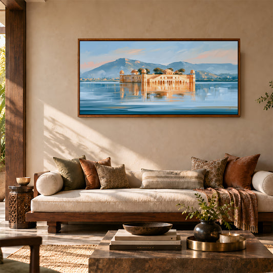 Indian Artwork in a Lifestyle Setting