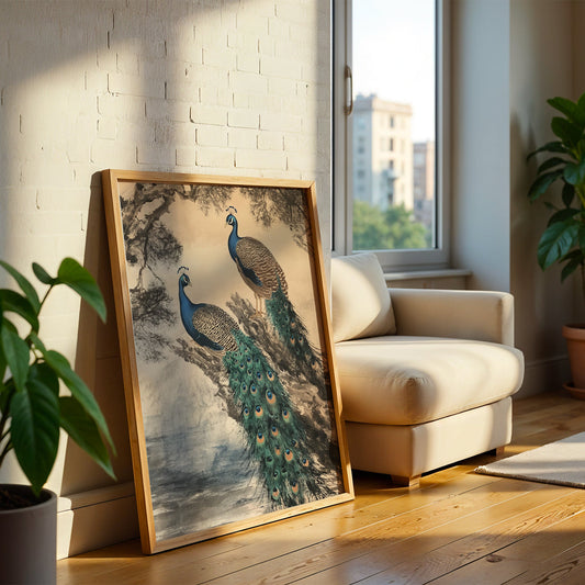 Indian Artwork in a Lifestyle Setting